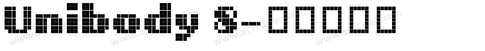 Unibody 8字体转换